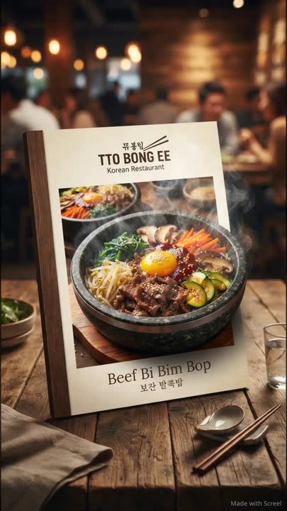 TTO BONG EE – From Menu to Table