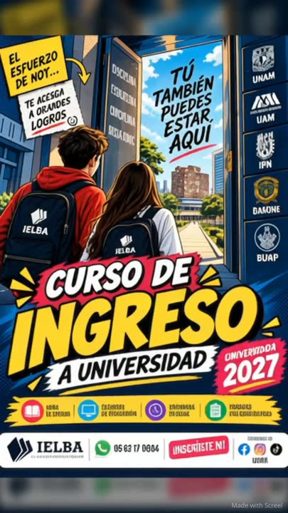 Reel Curso de Ingreso 2027